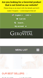 Mobile Screenshot of gerovital.net